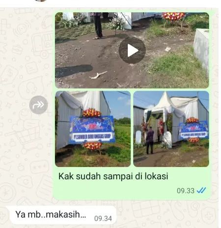 Pengiriman Karangan Bunga Karangsari Binong