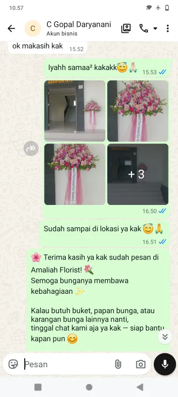 Pengiriman Karangan Bunga Karangsari Binong