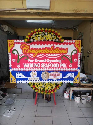 Papan Bunga di Karangsari Binong